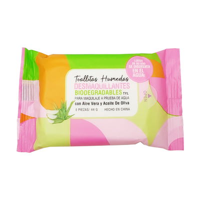 Thelma & Louise Toallitas desmaquillantes Biodegradable