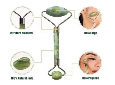Masajeador Jade Doble en Caja