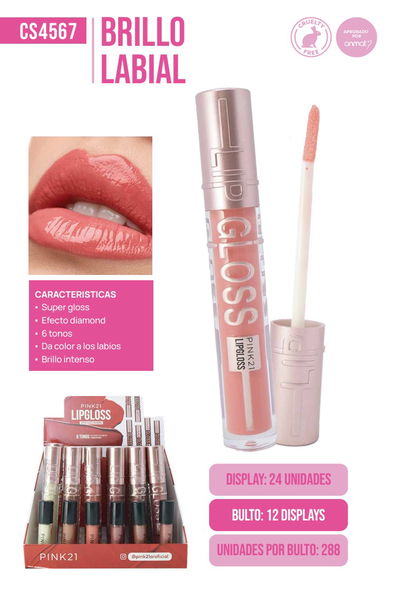 Pink 21 Gloss Super Diamond 