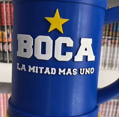 CHOPP BOCA JUNIORS LA MITAD MAS UNO