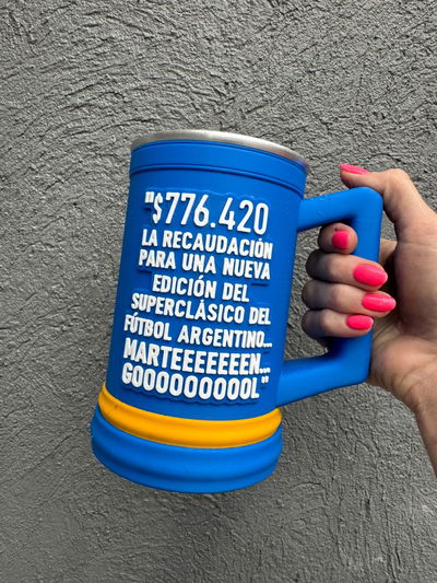JARRA BOCA JUNIORS RELATO DE GOL 500ML