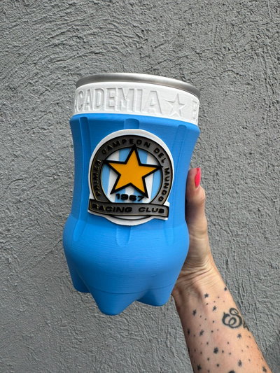 BOTELLA CORTADA RACING CLUB 710ML