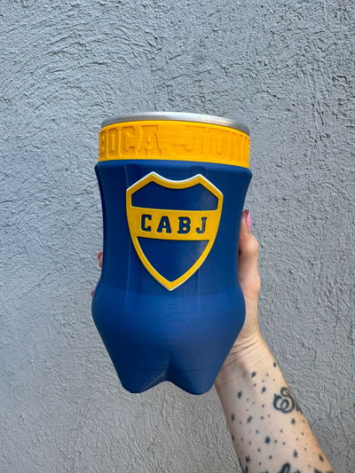 BOTELLA CORTADA 710ML AZUL PROFUNDO