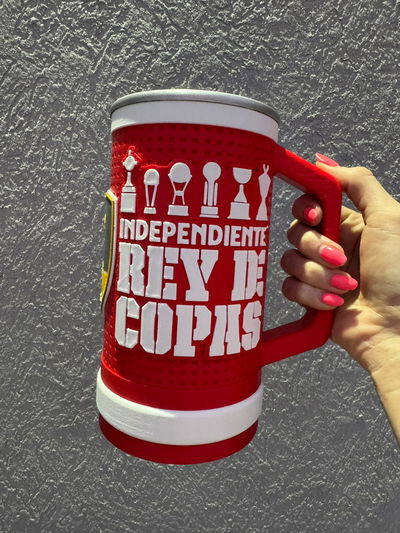 JARRA 1 LITRO INDEPENDIENTE REY DE COPAS