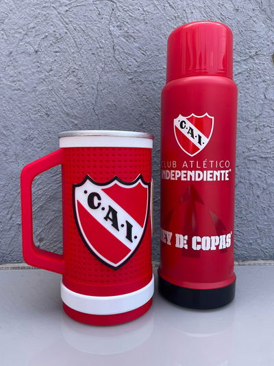 JARRA LITRO INDEPENDIENTE + TERMO ORIGINAL