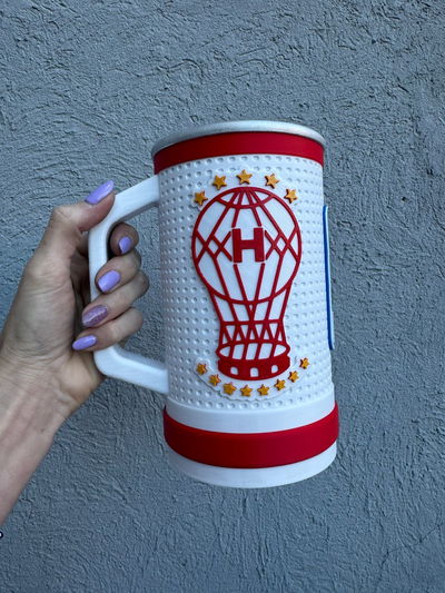 JARRA 1 LITRO HURACAN BLANCO