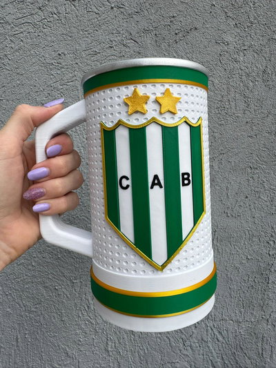 JARRA 1 LITRO BANFIELD