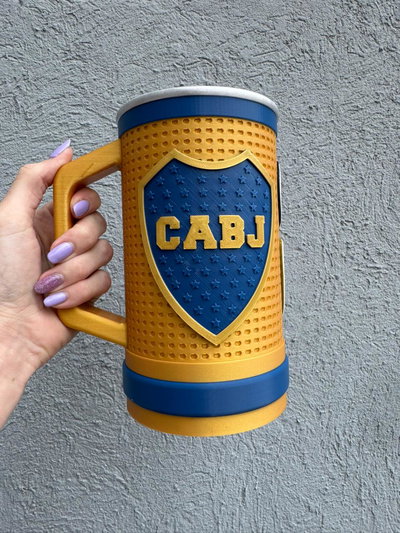 JARRA 1 LITRO BOCA DORADA