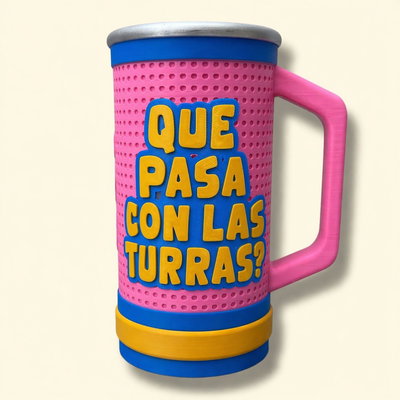 JARRA 1 LITRO BOCA ROSA