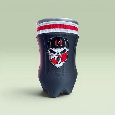 BOTELLA CORTADA RIVER BORRACHOS 710ml