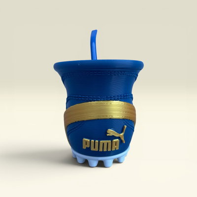 MATE BOTIN BORUSSIA AZUL + BOMBILLA