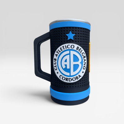JARRA 1 LITRO BELGRANO CAMPEON 26 NEGRA