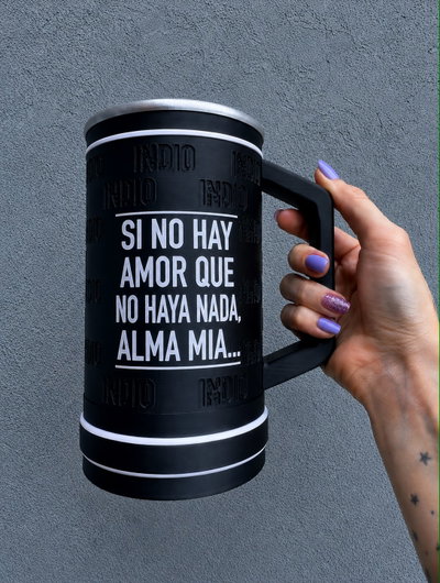 JARRA 1 LITRO INDIO SI NO HAY AMOR
