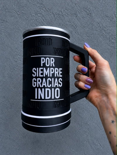 JARRA 1 LITRO INDIO POR SIEMPRE GRACIAS