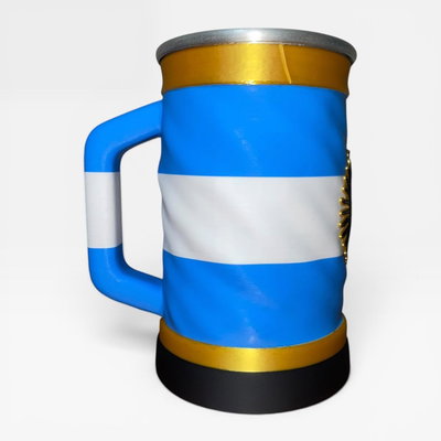 JARRA 1 LITRO BANDERA ARGENTINA - OFERTA LANZAMIENTO