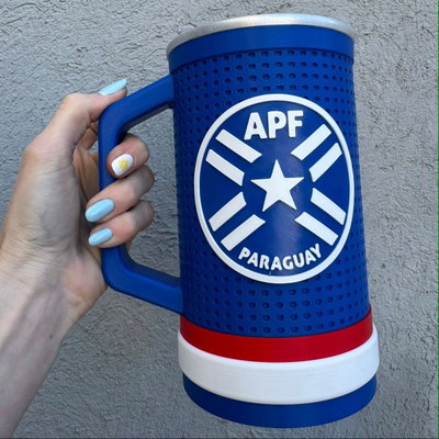 JARRA 1 LITRO PARAGUAY AZUL
