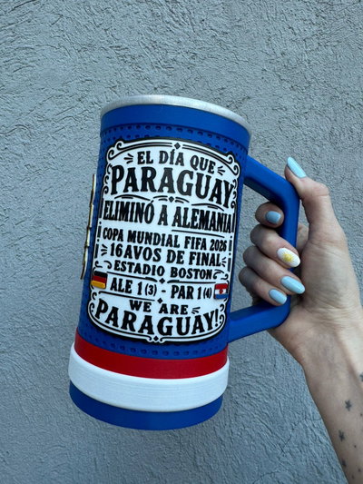 JARRA 1 LITRO PARAGUAY AZUL