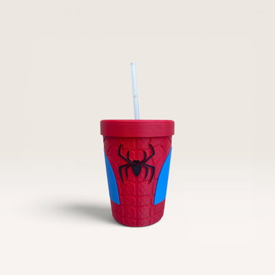 VASO MILKSHAKE SPIDERMAN