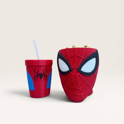 COMBO POCHOCLERA + VASO MILK SPIDERMAN