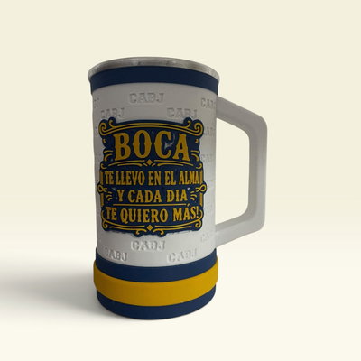 JARRA 1 LITRO BOCA TE LLEVO EN EL ALMA
