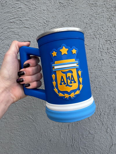 JARRA SELECCION ARGENTINA COLOR AZUL 500ML