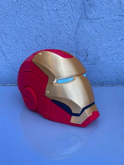 POCHOCLERA CASCO IRON MAN (ROJO)