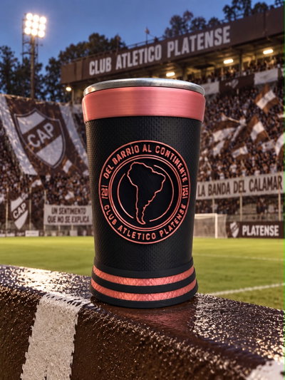 VASO CAMISETA 710ML PLATENSE NEGRO