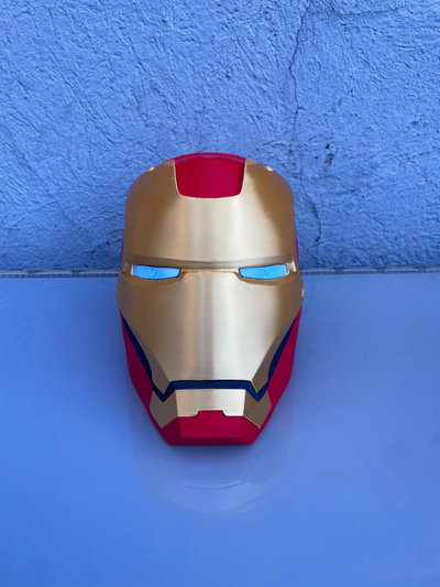 POCHOCLERA CASCO IRON MAN (ROJO)