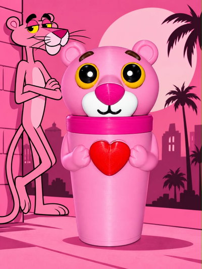 VASO MILKSHAKE PANTERA ROSA