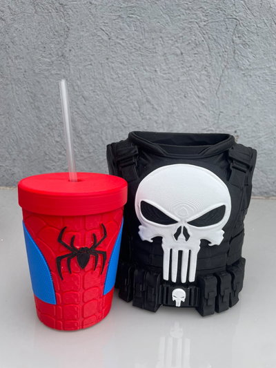 POCHOCLERA PUNISHER + VASO