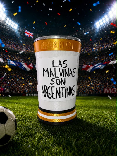 VASO CAMISETA 710ML RIVER MALVINAS