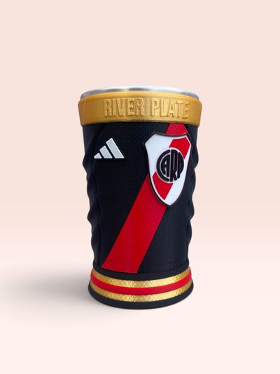 VASO CAMISETA 710ML RIVER NEGRO