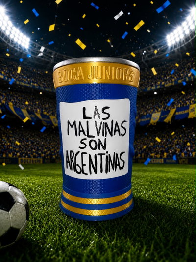VASO CAMISETA 710ML BOCA MALVINAS