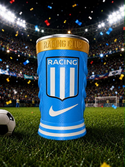 VASO CAMISETA 710ML RACING MALVINAS