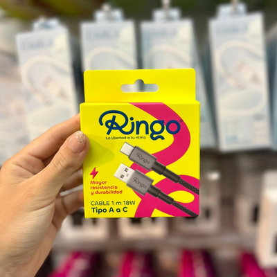CABLE RINGO 18W USB A C