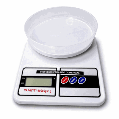 BALANZA DE COCINA HASTA 10 KG BOWL