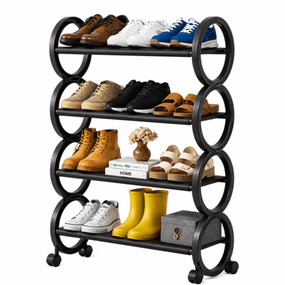 ORGANIZADOR DE ZAPATOS PLASTICO C/RUEDAS