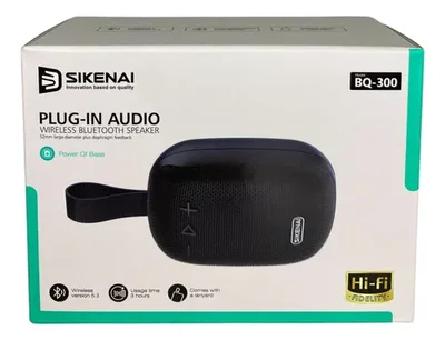 Parlante Bafle Bluetooth Recargable Sikenai Bq-300