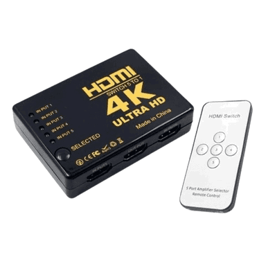 CONVERSOR SWITCH SELECTOR HDMI 4K 3X1 C/CONTROL