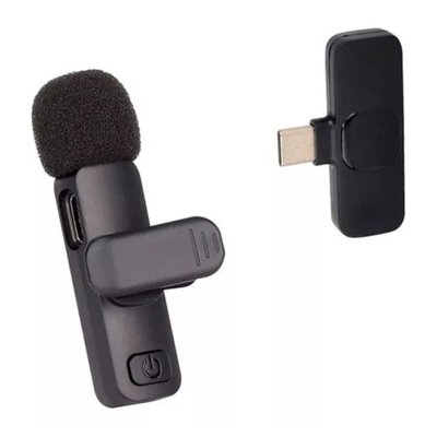 MICRÓFONO CORBATERO INALAMBRICO K8 TIPO C