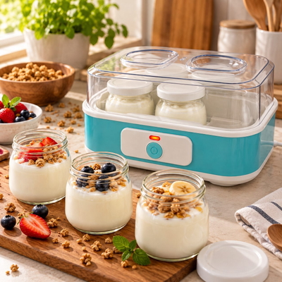 YOGURTERA ELECTRICA 6 VASOS YELMO