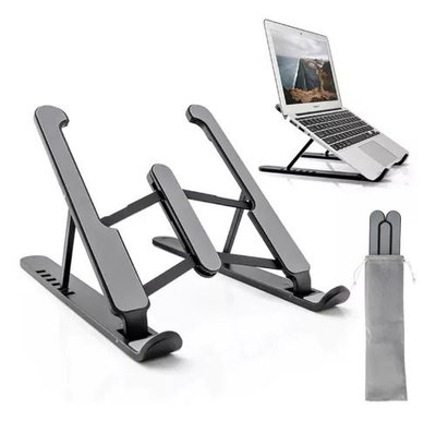 SOPORTE NOTEBOOK Y TABLET PLEGABLE METAL