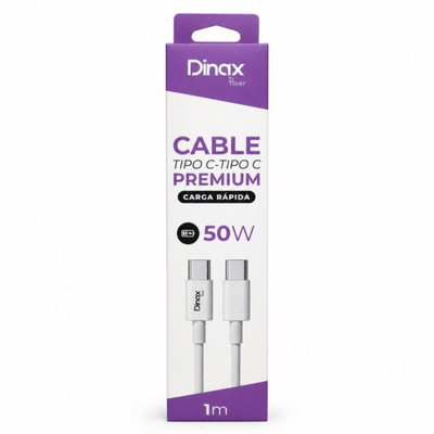 CABLE DE DATOS TIPO C A TIPO C 1M 50W