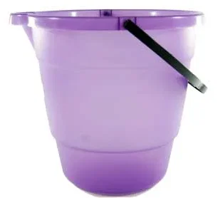 BALDE TRANSLUCIDO 10 L. APROX