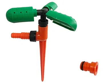 REGADOR GIRATORIO HOJA VERDE C/ BASE