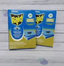 TABLETAS MOSQUITO CAJA 24 NOCHES RAID