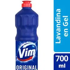 VIM LAVANDINA EN GEL ORIGINAL 700 ML.
