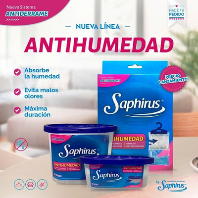 ANTIHUMEDAD 145 GR. SAPHIRUS