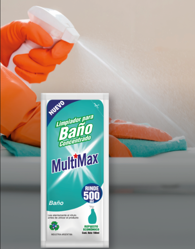 LIMPIADOR PARA BAÑO CONCENTRADO X 100 ML.