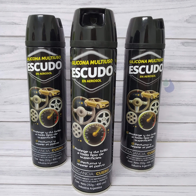 ESCUDO SILICONA EN AEROSOL MULTIUSO 400 C.C.